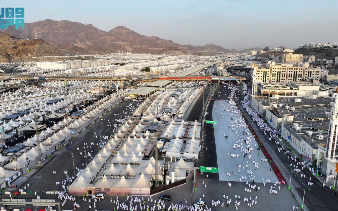 ضيوف الرحمن يستقرون في مشعر منى
