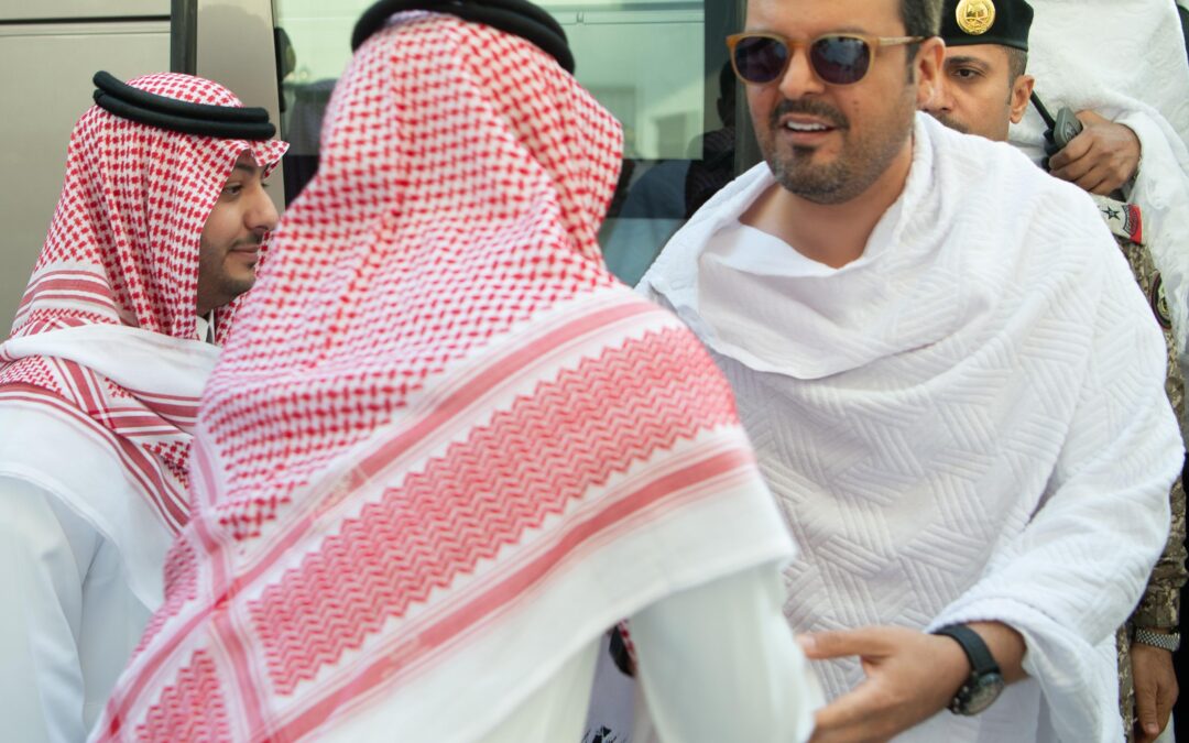 نائب أمير مكة يصل إلى مشعر منى
