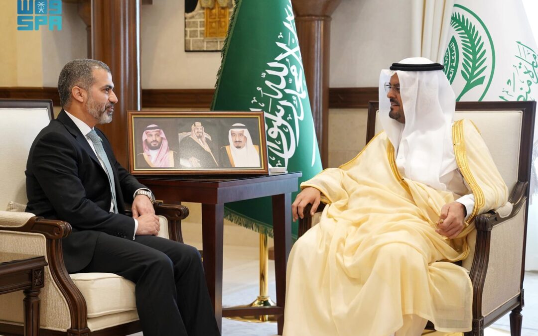 نائب أمير مكة يستقبل القنصل العام لجمهورية العراق بجدة