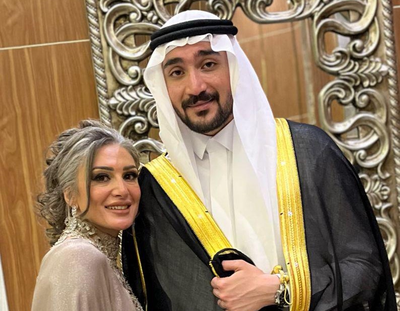 الفنانة التشكيلية غدير حافظ تحتفل بزفاف نجلها حسن أسامة بالمدينة