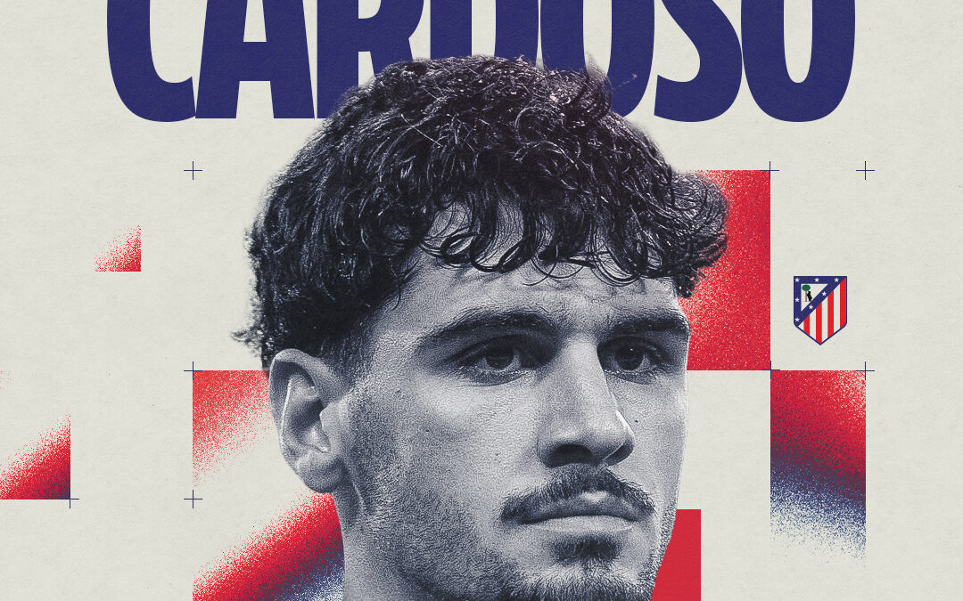 أتلتيكو مدريد يعلن ضم كاردوسو لـ 5 مواسم