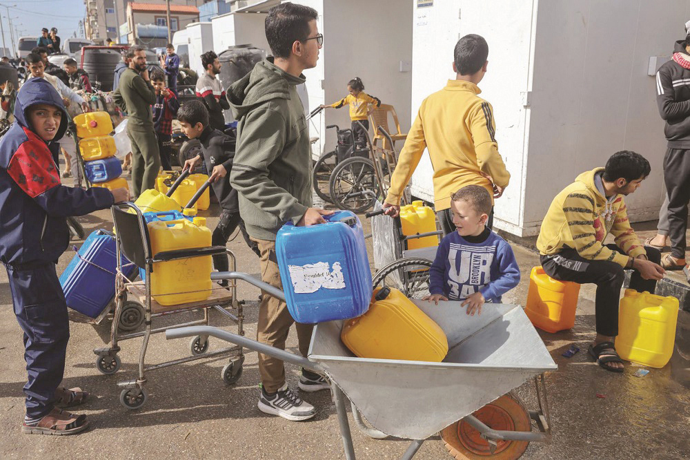 توقف ضخ المياه لمناطق واسعة من رام الله بسبب اعتداءات المستوطنين