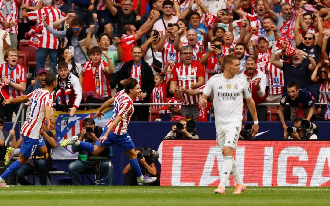 أتلتيكو مدريد يقجر شباك الريال بخماسية