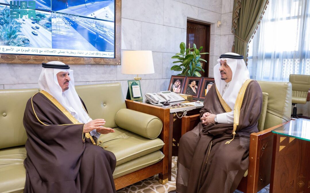 “أمير الرياض”.. يستقبل نائب وزير الحرس الوطني