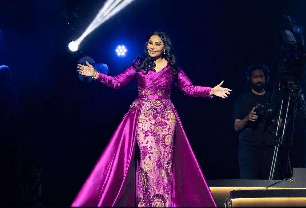 ليلة أسطورية للفنانة أحلام على مسرح عبادي الجوهر أرينا