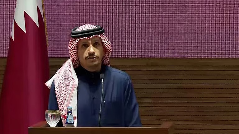 تحضيري قمة الدوحة .. رئيس وزراء قطر: العدوان الإسرائيلي إرهاب دولة يجهض مسار التفاوض