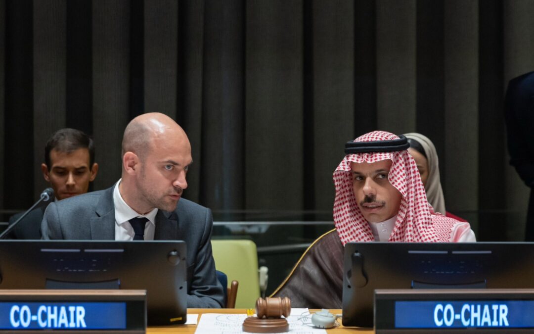 “الأمم المتحدة” تعتمد مقررًا سعوديًّا فرنسيًّا بشأن استئناف مؤتمر التسوية السلمية للقضية الفلسطينية