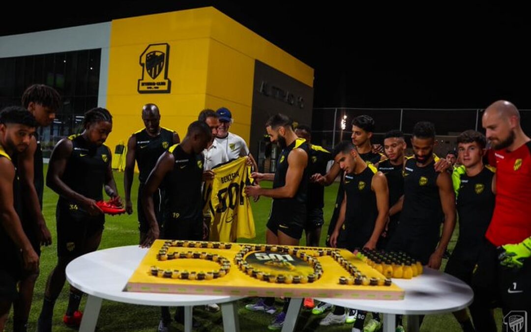 الهاتريك الثالث والهدف 500.. بنزيما يسجّل بداية تاريخية في موسمه الثالث بدوري روشن