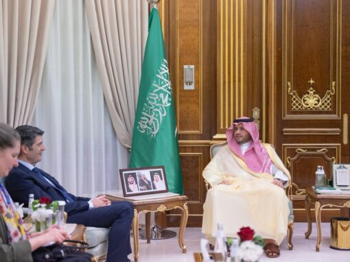 تركي بن محمد بن فهد يستقبل سفير جمهورية فرنسا لدى المملكة