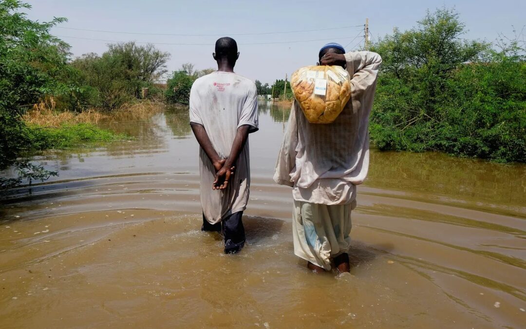 نزوح 1200 أسرة في مدينة بحري السودانية جراء فيضانات نهر النيل