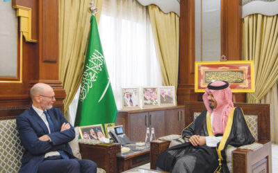 “أمير المدينة” يستقبل سفير المملكة المتحدة