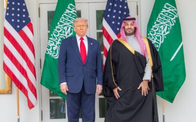 ولي العهد يبعث برقية شكر لرئيس الولايات المتحدة الأمريكية إثر مغادرته واشنطن