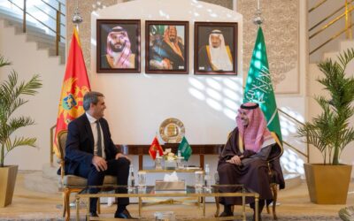 وزير الخارجية يستقبل وزير خارجية الجبل الأسود
