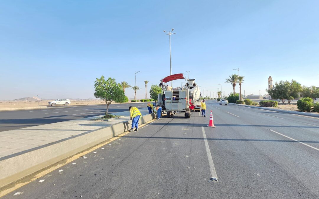 بلدية بيشة ترفع كفاءة البنية التحتية عبر مشاريع نوعية في المحافظة