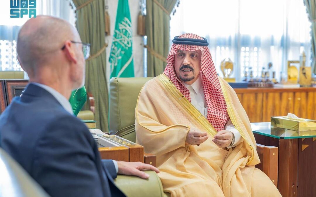 أمير الرياض يستقبل سفير المملكة المتحدة المعيَّن حديثًا لدى المملكة