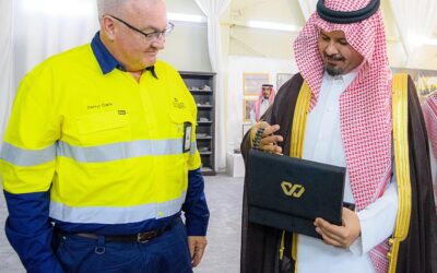 “أمير المدينة” يزور منجم مهد الذهب ويشيد بجهود “معادن”