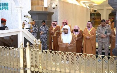 جموع المصلين تؤدي صلاة الاستسقاء