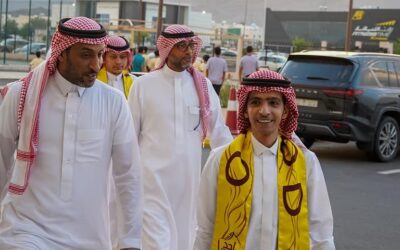 “الصاعدي” يستقبل وفد وزارة الرياضة في نادي أحد بالمدينة