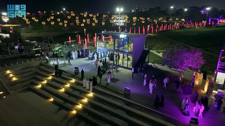 “عجائب التلال” تحوّل الجبيل الصناعية إلى وجهة شتوية ترفيهية جاذبة