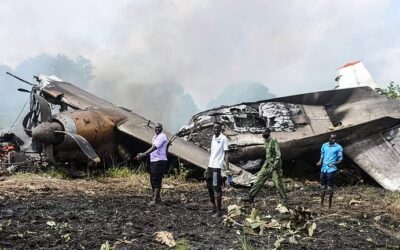 تحطم طائرة مساعدات في جنوب السودان ومصرع 3 أشخاص