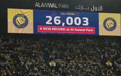 في قمة النصر والخليج ..الأول بارك يسجل رقم قياسي جديد