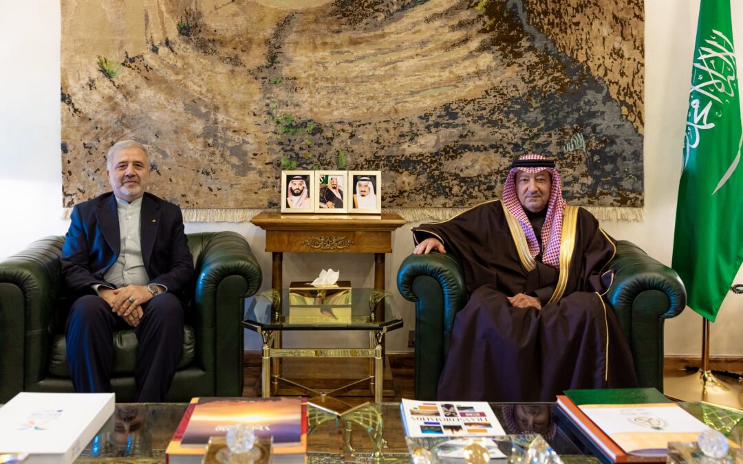 نائب وزير الخارجية يستقبل سفير إيران لدى المملكة