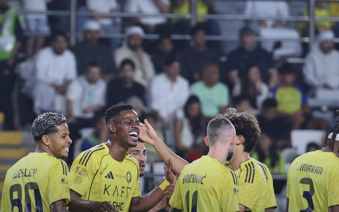 النصر يتغلب وديا على الوحدة الإماراتي 4-2