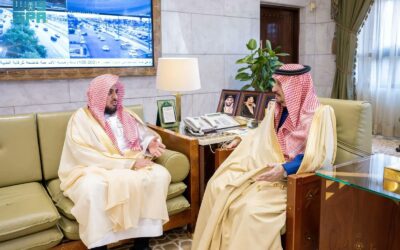 “أمير الرياض” يستضيف رئيس المحكمة الجزائية المعين حديثًا بالمنطقة