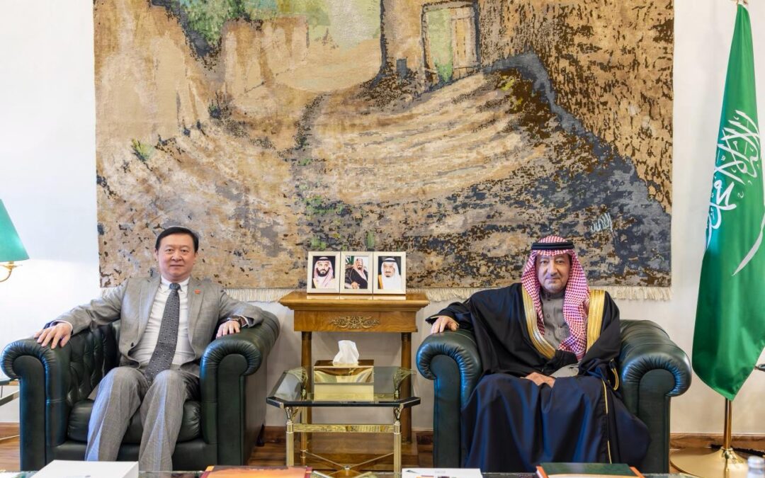 نائب وزير الخارجية يستضيف سفير الصين بالمملكة