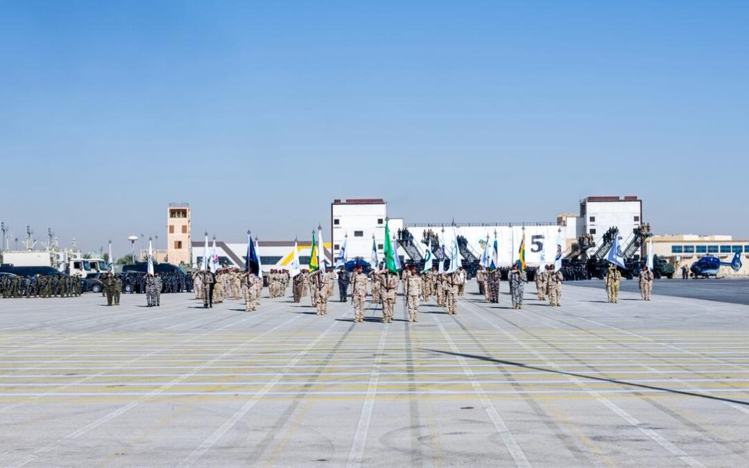 رئاسة أمن الدولة تستضيف التمرين التعبوي السادس لقطاعات قوى الأمن الداخلي “وطن 95”