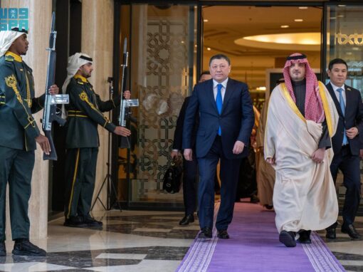 وزير الداخلية يستضيف وزير الشؤون الداخلية بكازاخستان