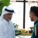 “وزير الرياضة القطري يزور بعثة الأخضر