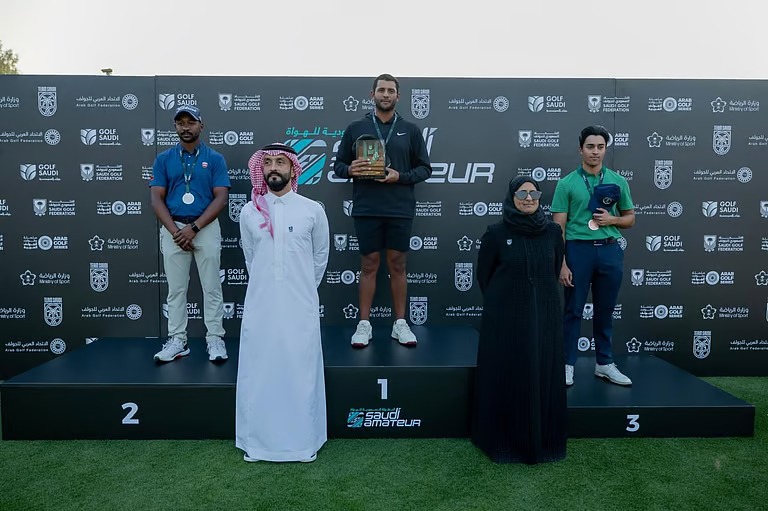 ختام ناجح لبطولة السعودية للهواة للجولف على ملاعب نادي ديراب