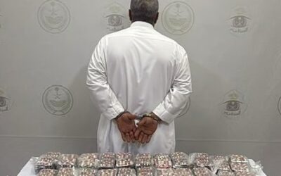 أمن الطرق بمكة يضبط مواطنًا بحوزته أكثر من 22 ألف قرص خاضع للتنظيم الطبي