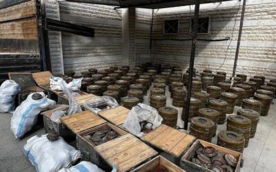 شاهد .. الأمن السوري يحبط تهريب 1250 لغمًا إلى حزب الله عبر ريف دمشق
