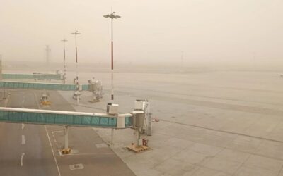 إغلاق مطار بغداد الدولي بسبب سوء الأحوال الجوية