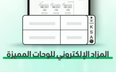 المرور يطرح مزاد اللوحات المميزة إلكترونيًا عبر “أبشر”