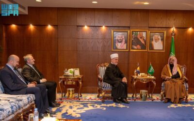 وزير الشؤون الإسلامية يلتقي رئيس العلماء مفتي البوسنة والهرسك