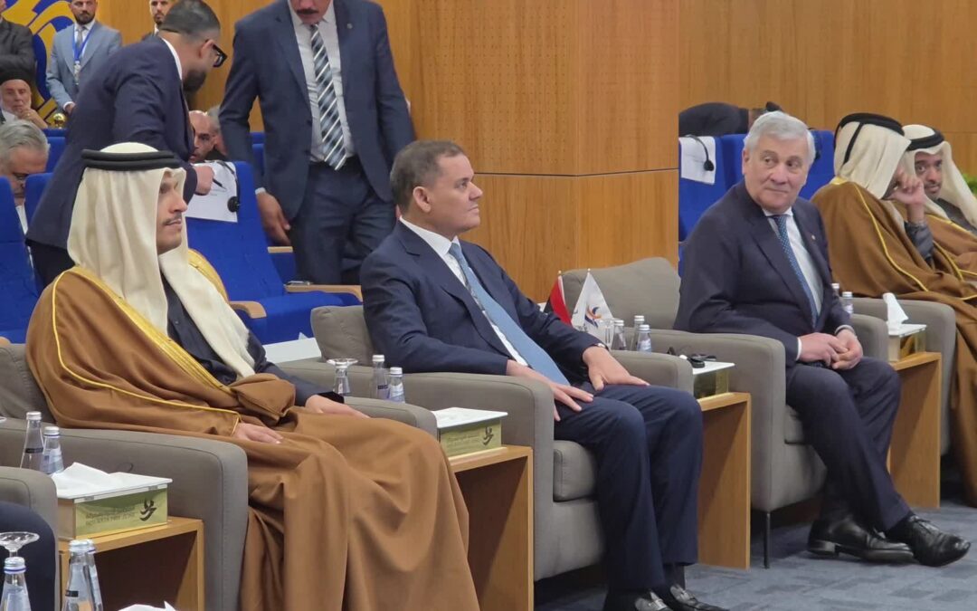 رئيس حكومة الوحدة الوطنية الليبية يستقبل رئيس وزراء قطر