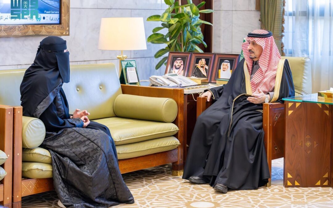 بعد أن تبنى دعمها.. أمير الرياض يستقبل لمى السهلي لحصولها على الماجستير