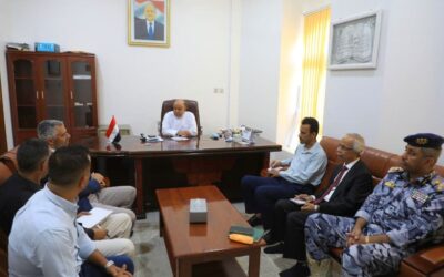 عضو مجلس القيادة الرئاسي اليمني يبحث مع الأمم المتحدة سبل تعزيز التعاون الأمني بحضرموت