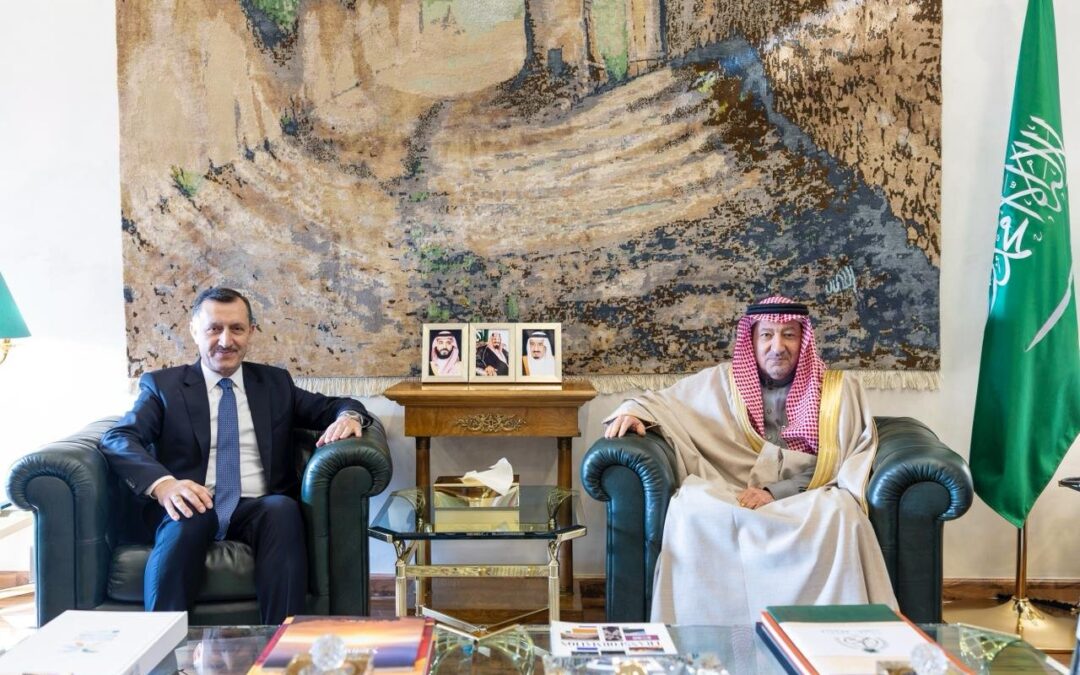 نائب وزير الخارجية يستقبل سفير جمهورية تركيا لدى المملكة