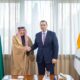 نائب وزير الخارجية يلتقي وزير خارجية قبرص