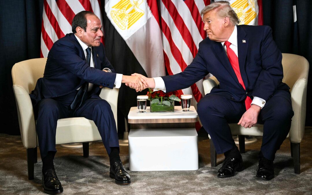 ترمب: لدينا علاقات رائعة مع مصر