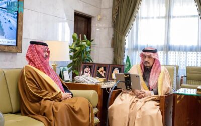 أمير الرياض يطلع على مشروع ردم الآبار المهجورة ومنظومة المياه بالمنطقة