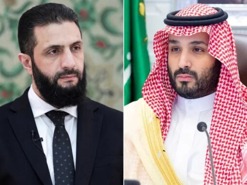 ولي العهد يتلقى اتصالًا هاتفيًا من رئيس سورية