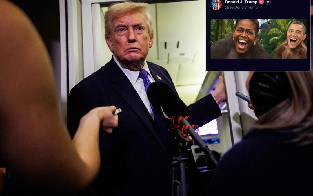 ترمب يرفض الاعتذار عن الفيديو المسيء لأوباما وزوجته