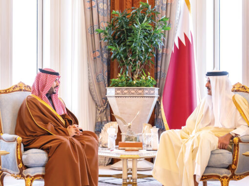 وزير الدفاع يبحث مع أمير قطر التطورات الإقليمية