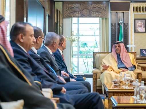 نائب وزير الداخلية المُكلف يستقبل رئيس لجنة الأخوة الأردنية السعودية