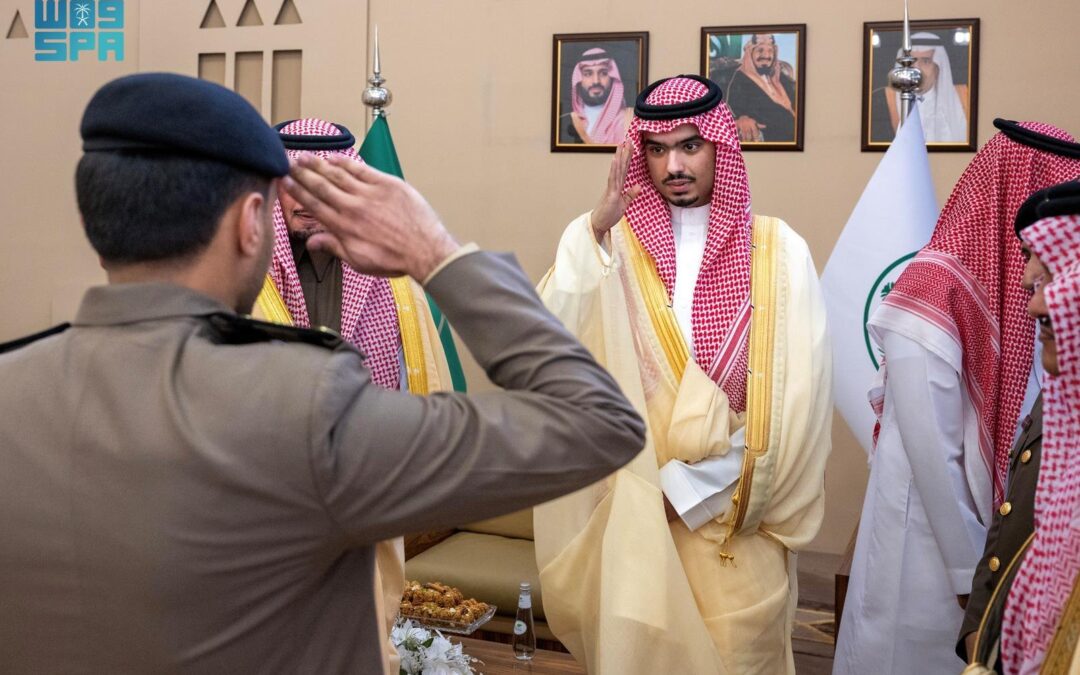 الأمير راكان بن سلمان يشكر القيادة ويستقبل المهنئين بمناسبة تعيينه محافظًا للدرعية